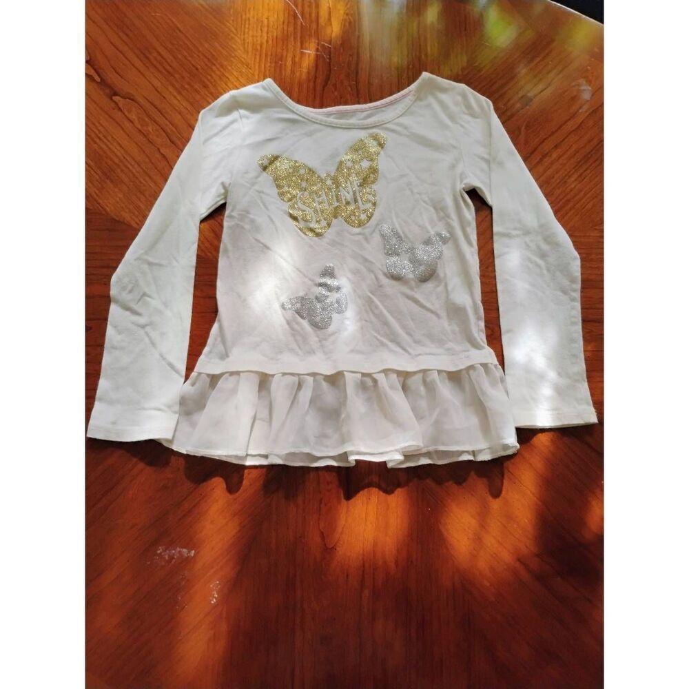 (1259) Garranimals Top/Ruffles Size: 5